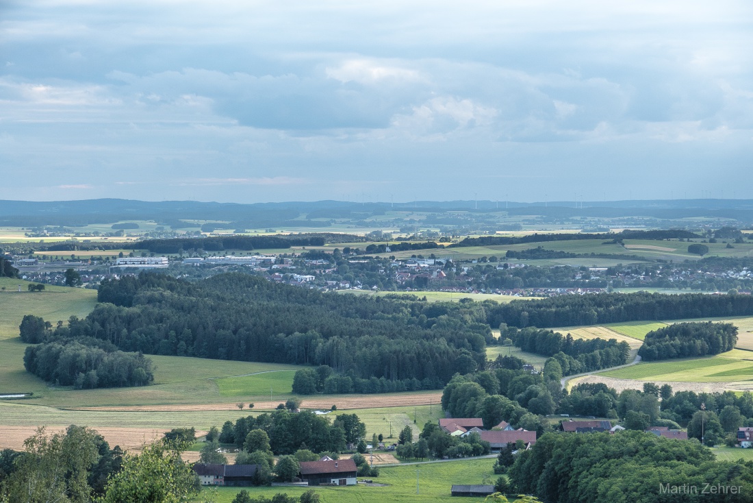 Foto: Martin Zehrer - Der Blick von Godas aus übers Kemnather Land.<br />
<br />
Unglaubliche, herrliche Natur - nirgends ists schöner! 