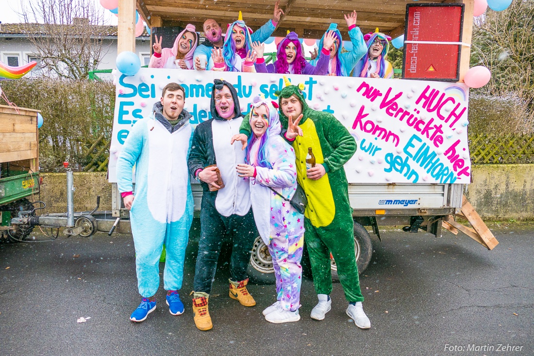 Foto: Martin Zehrer - Gaudi, Gaudi, Gaudi!!! Faschingszug des WCV durch Waldeck am 11. Februar 2018! 