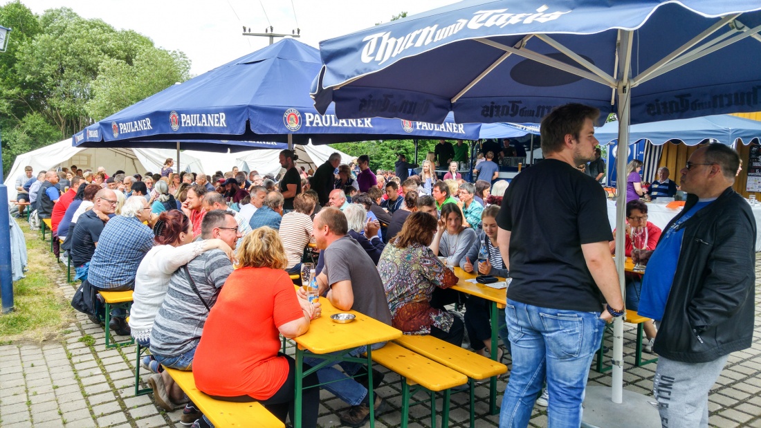 Foto: Martin Zehrer - Backofenfest in Hermannsreuth... Längst Kult und weithin bekannt...  