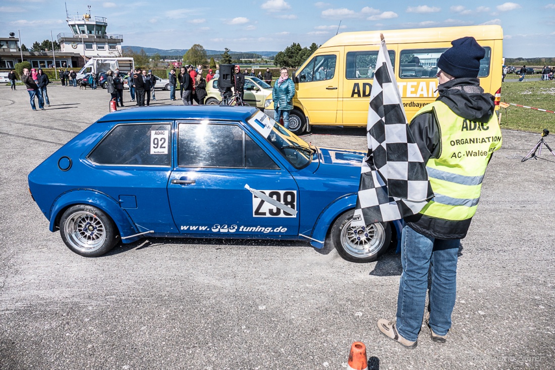 Foto: Martin Zehrer - Am Start... Ein POLO1 oder doch AUDI50? Wer kann mir da mal den Unterschied erklären? ;-)<br />
<br />
Gesehen beim Flugplatz-Slalom in Speichersdorf 