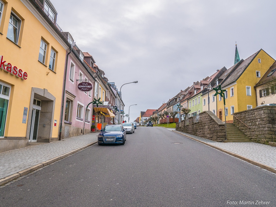 Foto: Martin Zehrer - Der Stadtplatz von Erbendorf... 