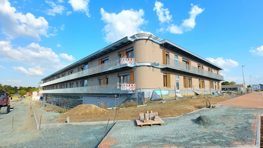 Foto: Martin Zehrer - Realschul-Baustelle in Kemnath... 