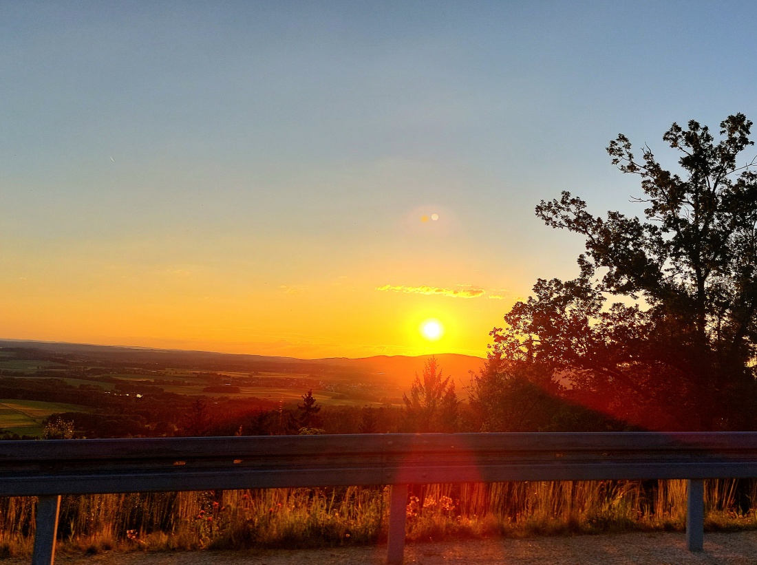 Foto: Martin Zehrer - Sonnenuntergang, droben in Godas! 