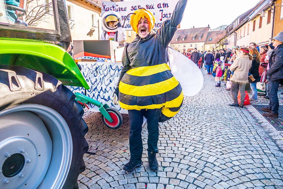 Foto: Martin Zehrer - Fasching in Waldeck 2017... viele Narren, lustiges Volk und Hammer-Wetter :-)  