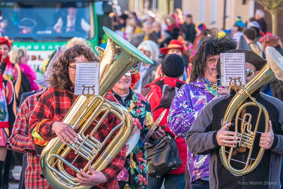 Foto: Martin Zehrer - Fasching in Waldeck 2017... viele Narren, lustiges Volk und Hammer-Wetter :-) 