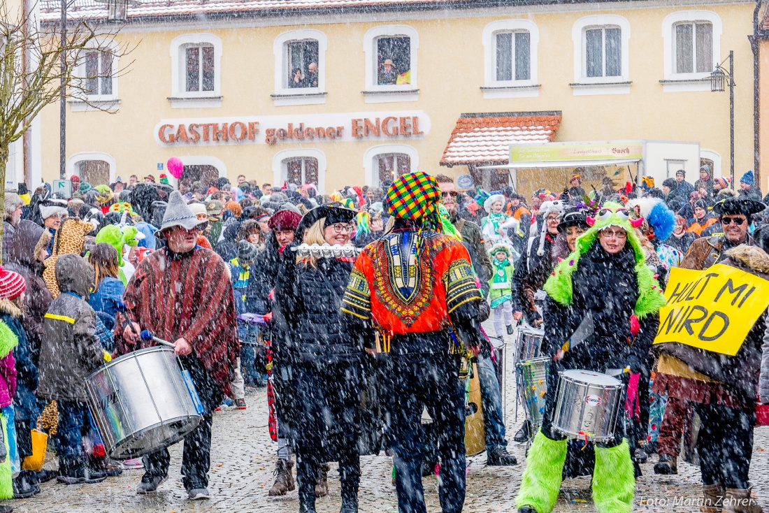 Foto: Martin Zehrer - Gaudi, Gaudi, Gaudi!!! Faschingszug des WCV durch Waldeck am 11. Februar 2018!  