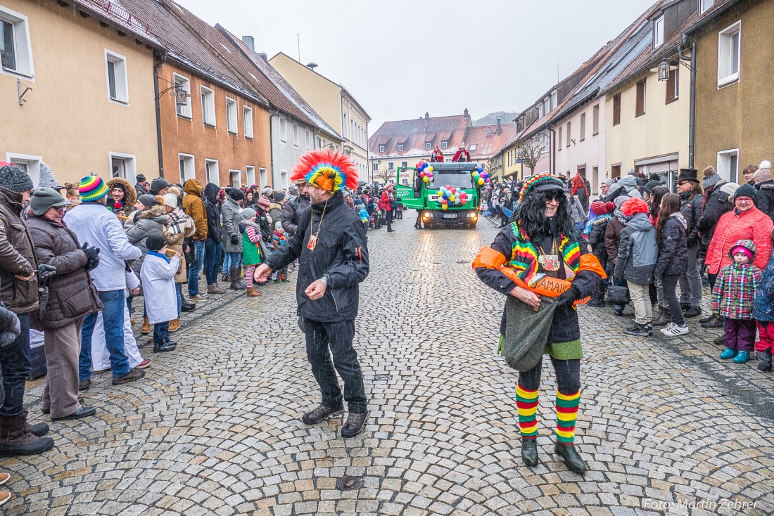 Foto: Martin Zehrer - Gaudi, Gaudi, Gaudi!!! Faschingszug des WCV durch Waldeck am 11. Februar 2018!  