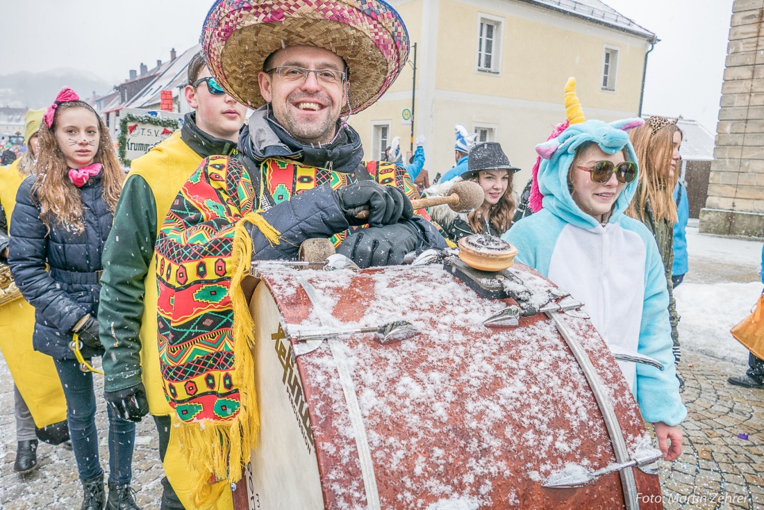 Foto: Martin Zehrer - Gaudi, Gaudi, Gaudi!!! Faschingszug des WCV durch Waldeck am 11. Februar 2018!  