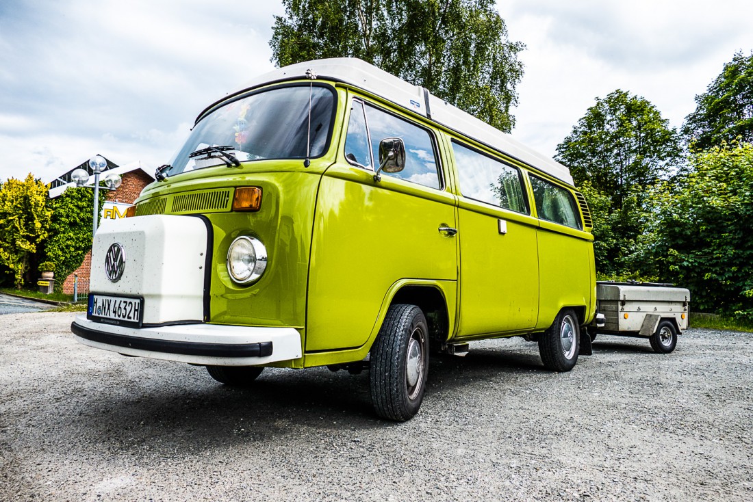 Foto: Martin Zehrer - Gesehen am Restaurant Museo Fichtelberg. Ein VW-BUS Typ 2... 