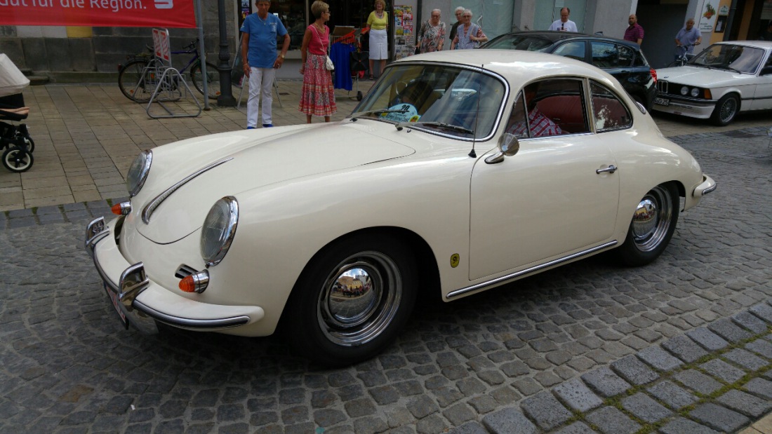 Foto: Martin Zehrer - Oldtimer in Marktredwitz<br />
<br />
Ein Porsche S 