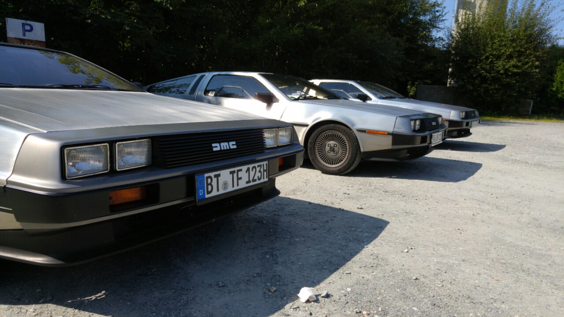 Foto: Martin Zehrer - Zurück aus der Zukunft?<br />
<br />
Drei DeLorean in Fichtelberg!<br />
<br />
<br />
Entlang am Fichtelnaab-Radweg, von Hermannsreuth nach Fichtelberg, zum Ochsenkopf hoch 