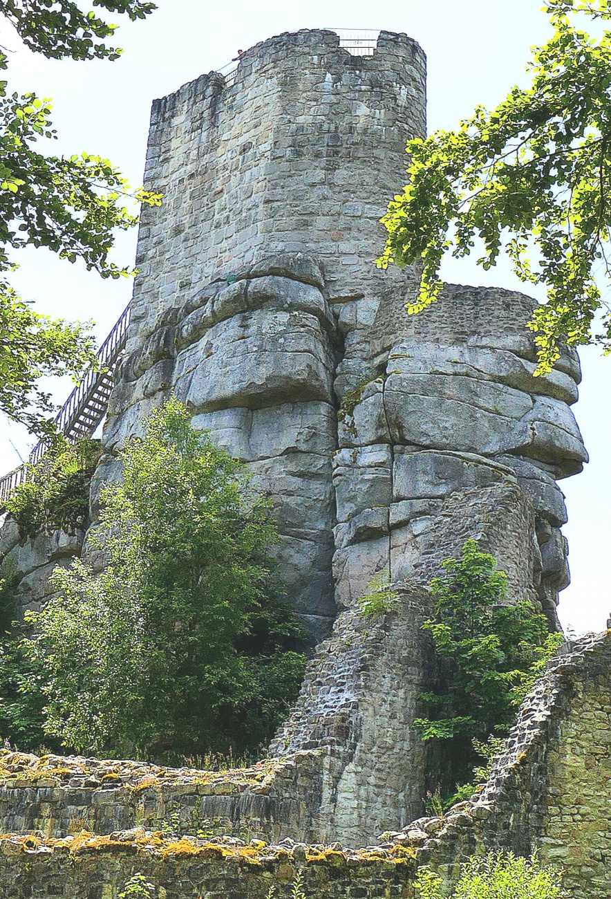 Foto: Martin Zehrer - Burgruine Weißenstein im Steinwald.  