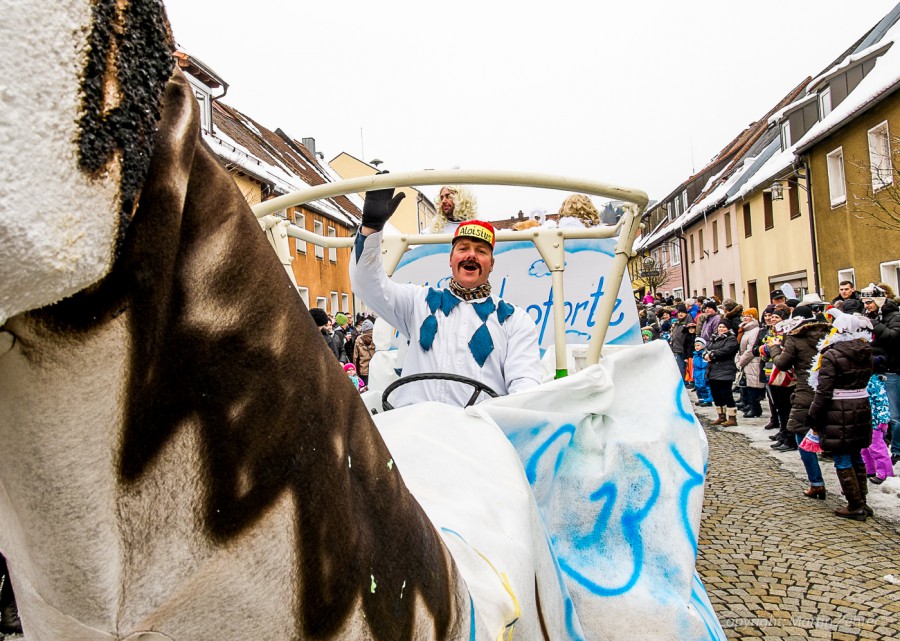 Foto: Martin Zehrer - Faschingszug durch Waldeck. Am Sonntag, den 15.2.2015 war es wieder so weit. Ein langer Zug<br />
mit zig Gaudiwagen und Hunderten Narren zog durch den Waldecker Markt. Mit vi 