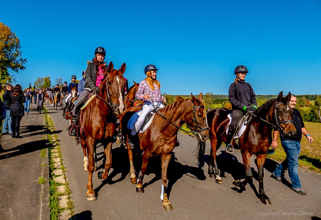 Foto: Martin Zehrer - Wendelinritt 2015 in Trevesen 