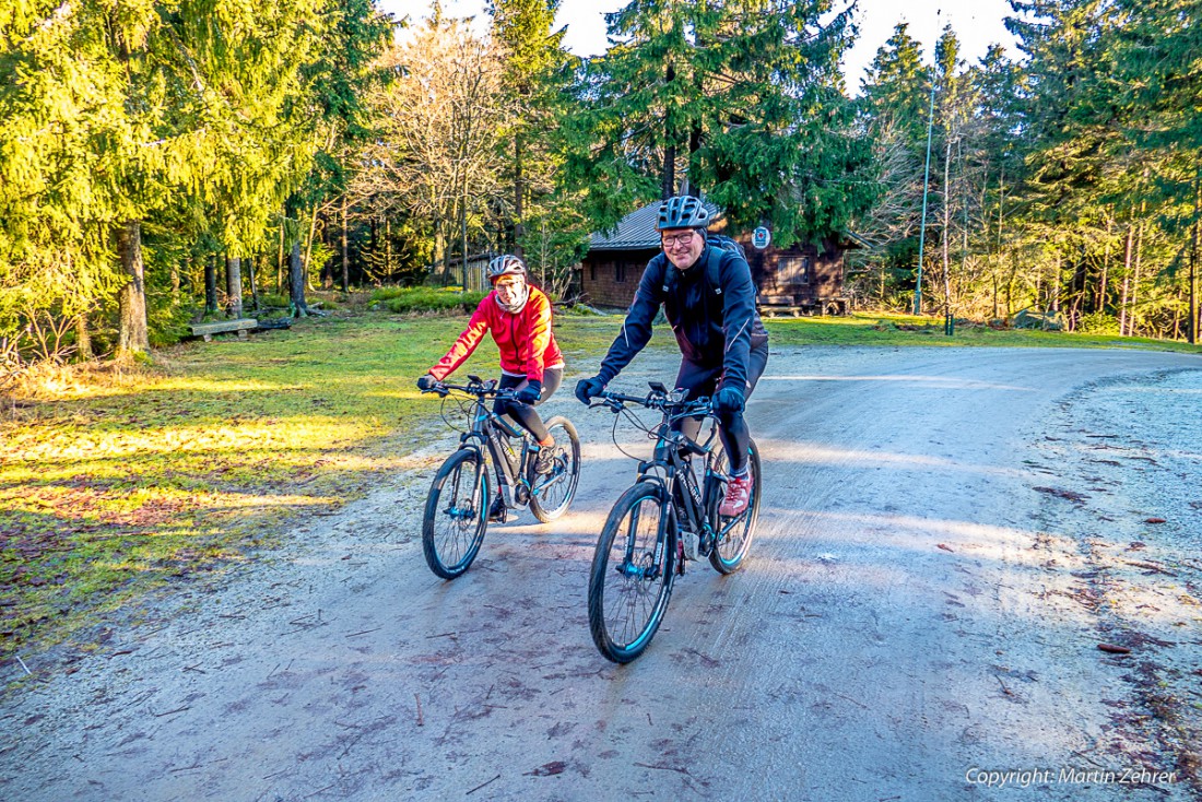 Foto: Martin Zehrer - Mit dem E-Bike zum Kösseine-Haus... Genial! 