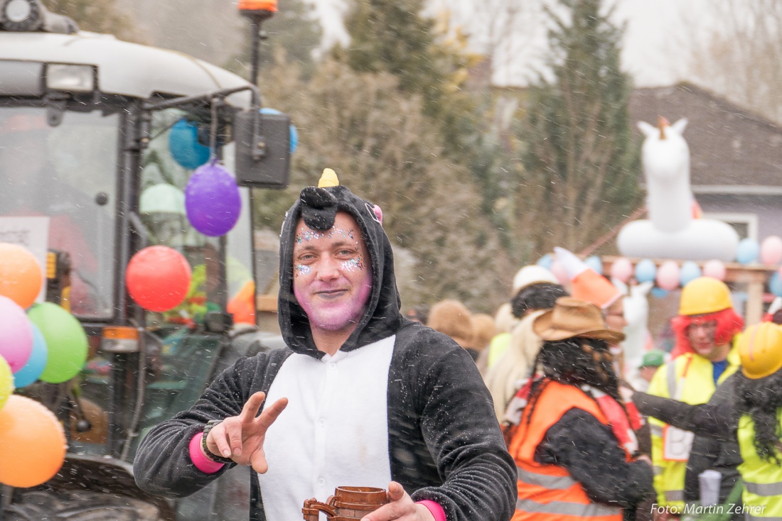 Foto: Martin Zehrer - Gaudi, Gaudi, Gaudi!!! Faschingszug des WCV durch Waldeck am 11. Februar 2018! 