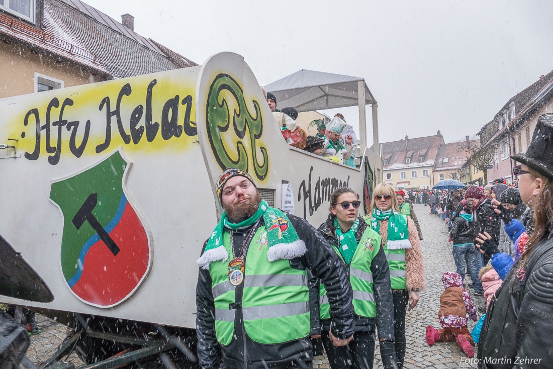 Foto: Martin Zehrer - Gaudi, Gaudi, Gaudi!!! Faschingszug des WCV durch Waldeck am 11. Februar 2018!  