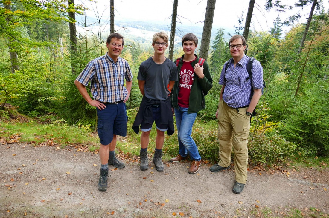 Foto: Martin Zehrer - Wandern im Steinwald<br />
<br />
Wanderer aus der Nähe von Nürnberg 