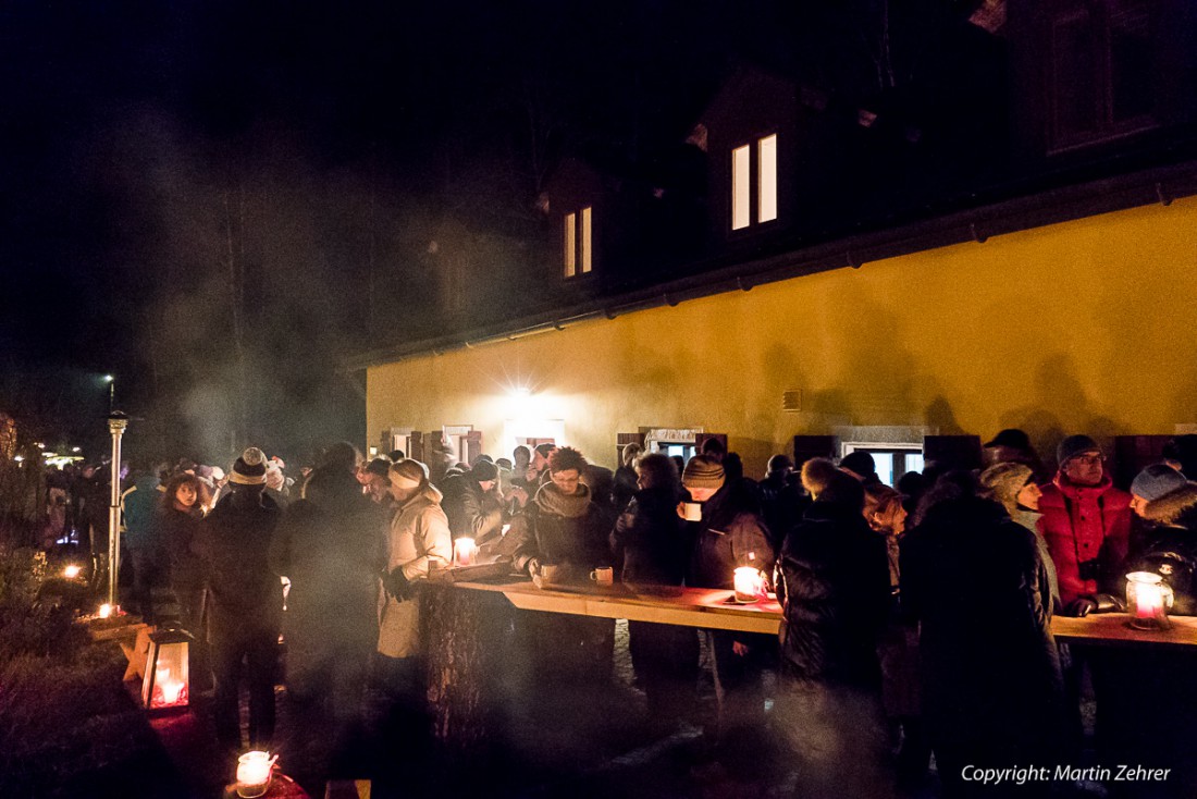 Foto: Martin Zehrer - Unheimlich viel Leit worn douw...<br />
<br />
Rauhnacht auf der Glasschleif bei Arnoldsreuth... 