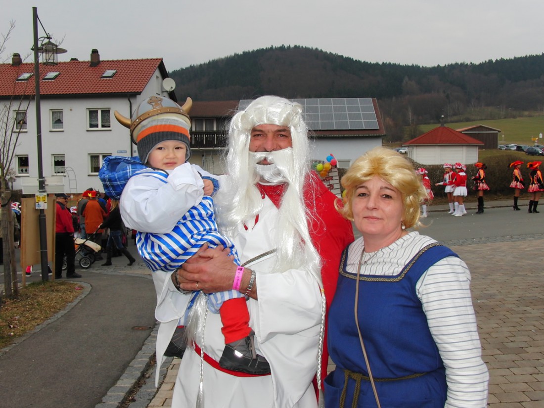 Foto: Martin Zehrer - Wikinger? - Gesehen beim Faschingszug in Waldeck 