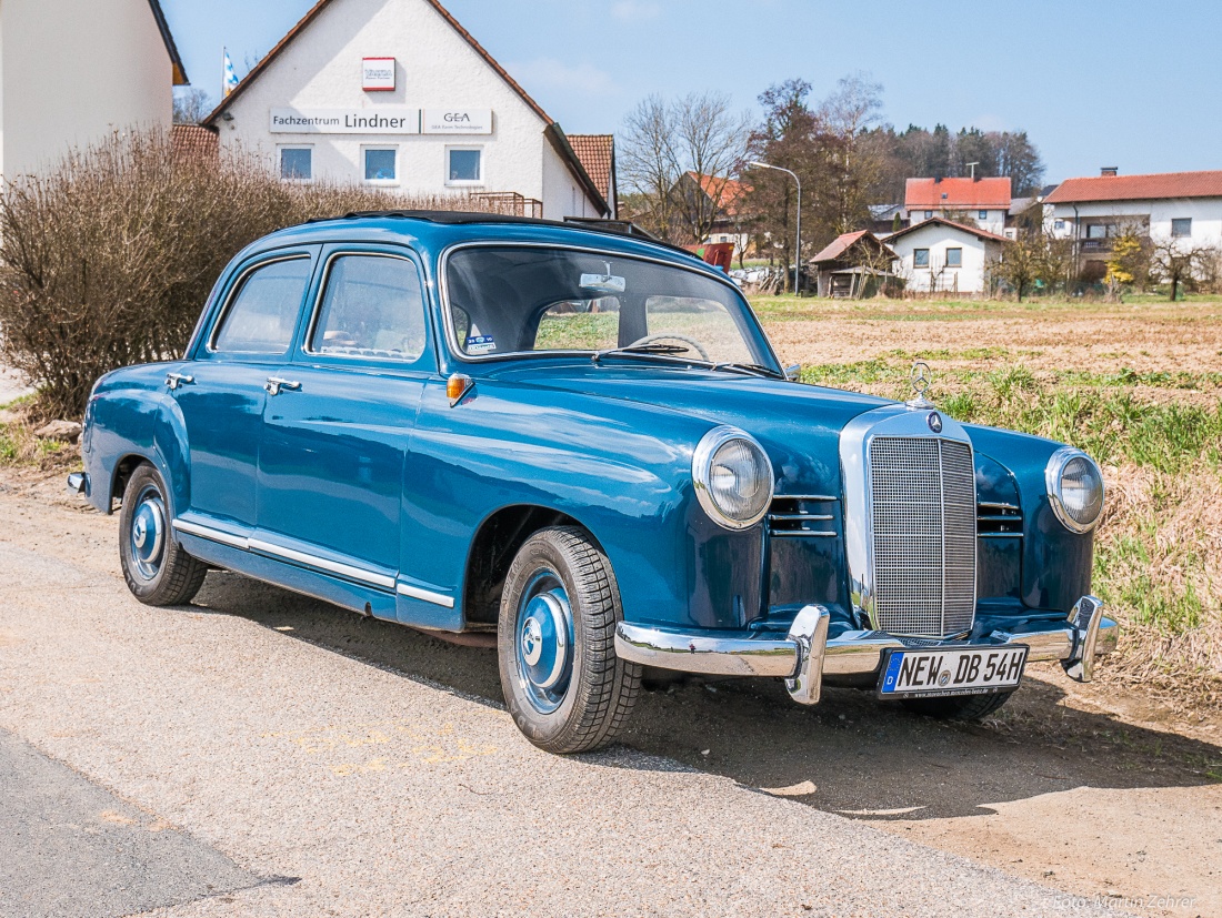 Foto: Martin Zehrer - W 120 Mercedes 180 Oldtimer... Traumhaftes Fahrzeug! 