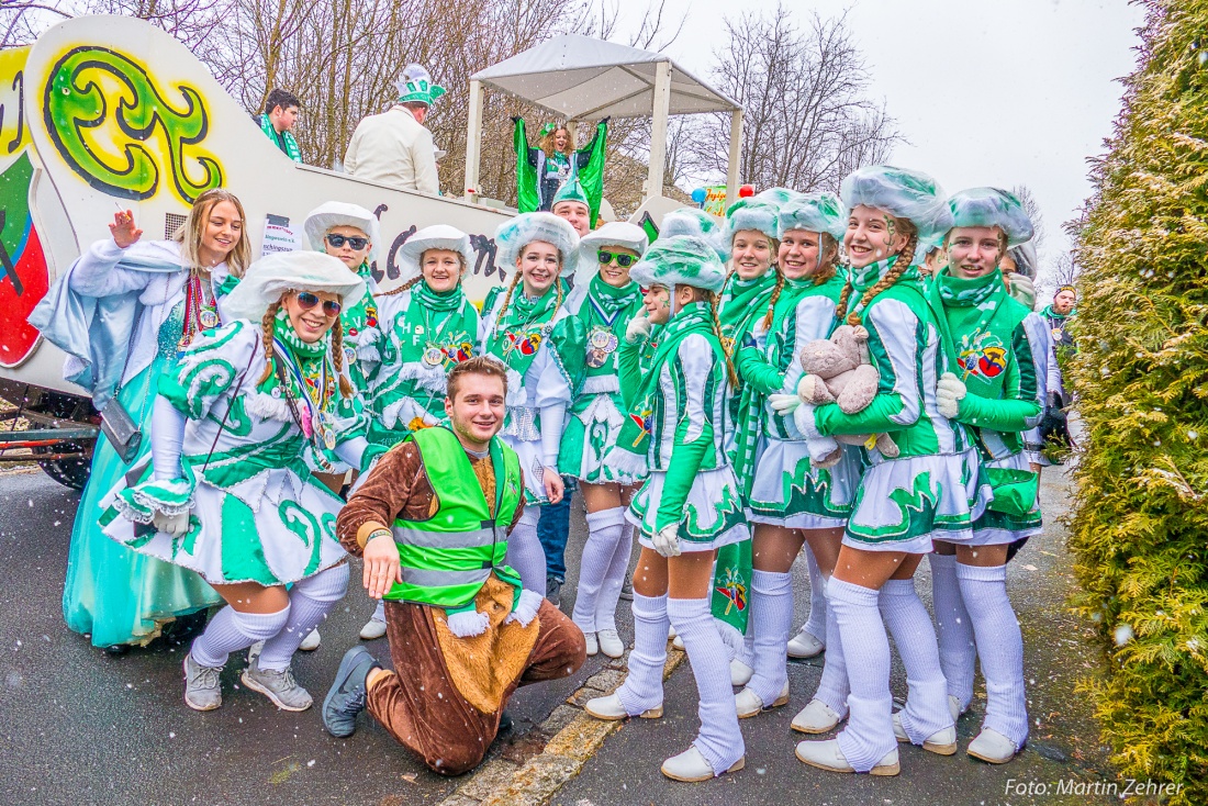 Foto: Martin Zehrer - Gaudi, Gaudi, Gaudi!!! Faschingszug des WCV durch Waldeck am 11. Februar 2018! 