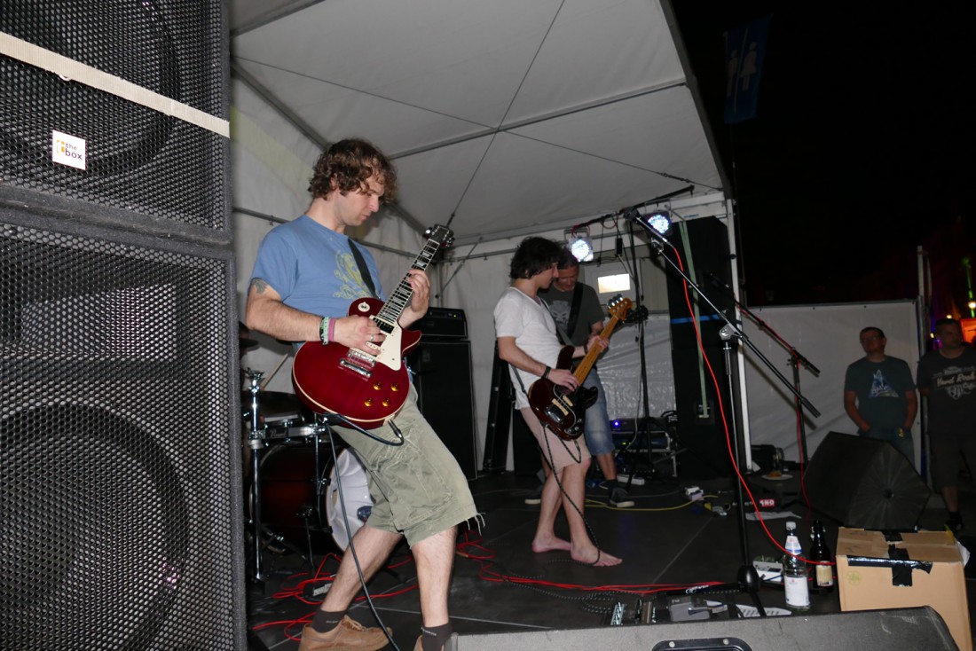 Foto: Martin Zehrer - KOSMODROM rockt!!! Die Band KOSMODROM auf dem Bayreuther Bürgerfest. Stoner Rock der besonderen Klasse... 