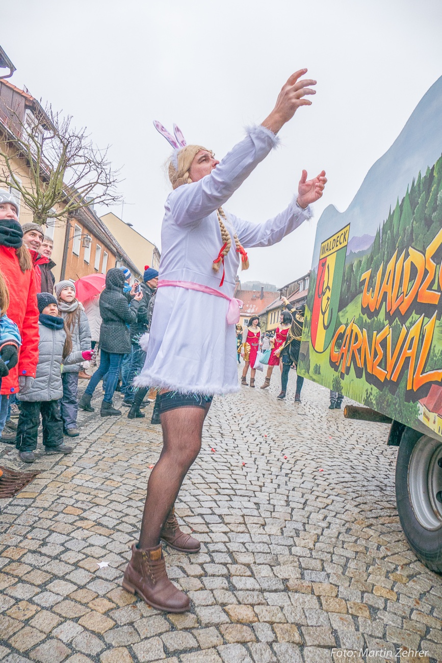 Foto: Martin Zehrer - Gaudi, Gaudi, Gaudi!!! Faschingszug des WCV durch Waldeck am 11. Februar 2018!  