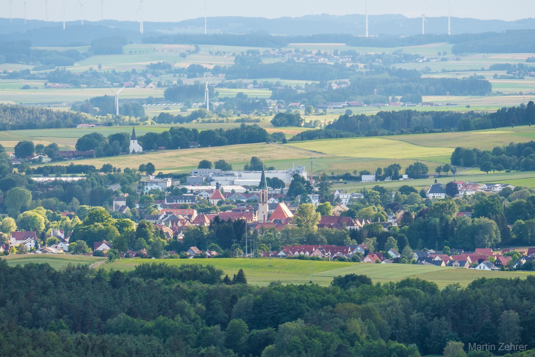 Foto: Martin Zehrer - Die Stadt Kemnath, eingebettet in die wunderschöne Natur der Oberpfalz... 