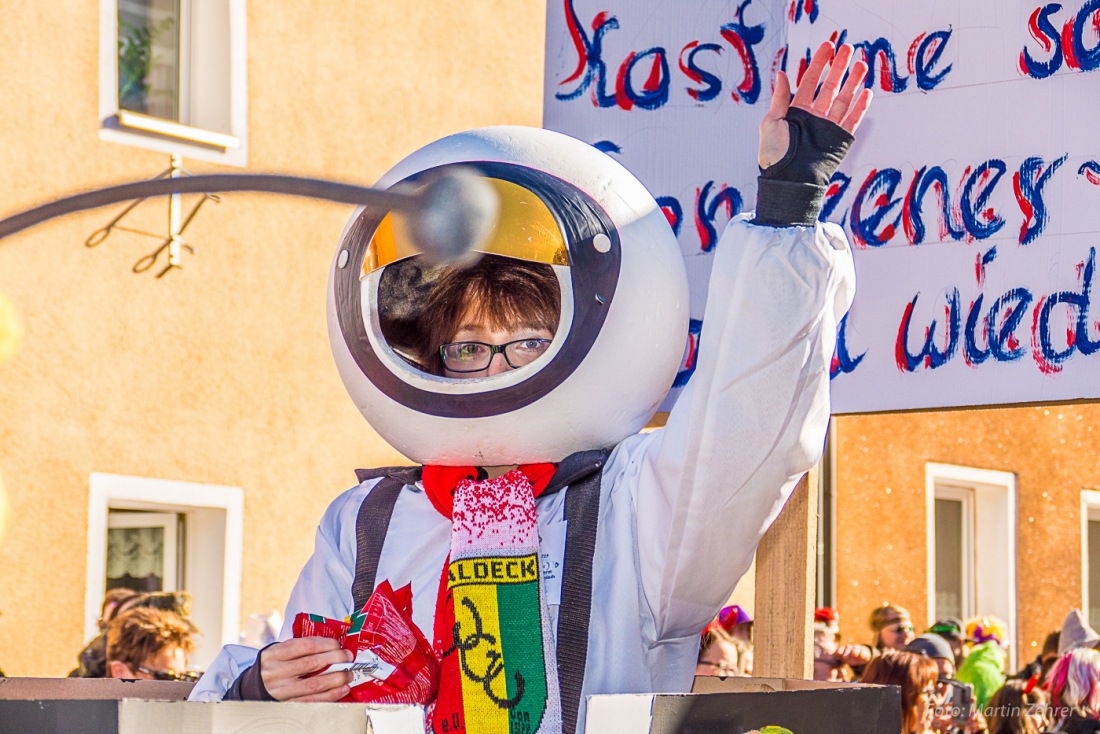 Foto: Martin Zehrer - Fasching in Waldeck 2017... viele Narren, lustiges Volk und Hammer-Wetter :-)  