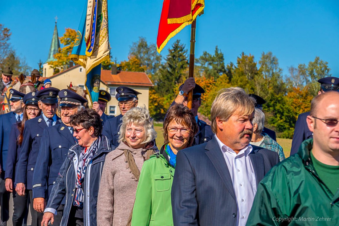 Foto: Martin Zehrer - Wendelinritt 2015 - Es war ein, mit ca. 8 Grad, frischer Tag, aber die Sonne gab ihr Bestes für den Umzug. 