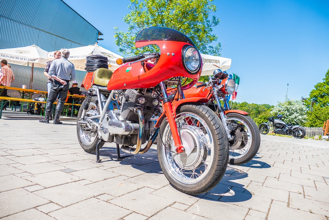 Foto: Martin Zehrer - Es ist wieder soweit: Die Laverda-Connection Oberpfalz lud vom 26.-28. Mai 2017 zum internationalen Laverda-Treffen in Trabitz!<br />
 