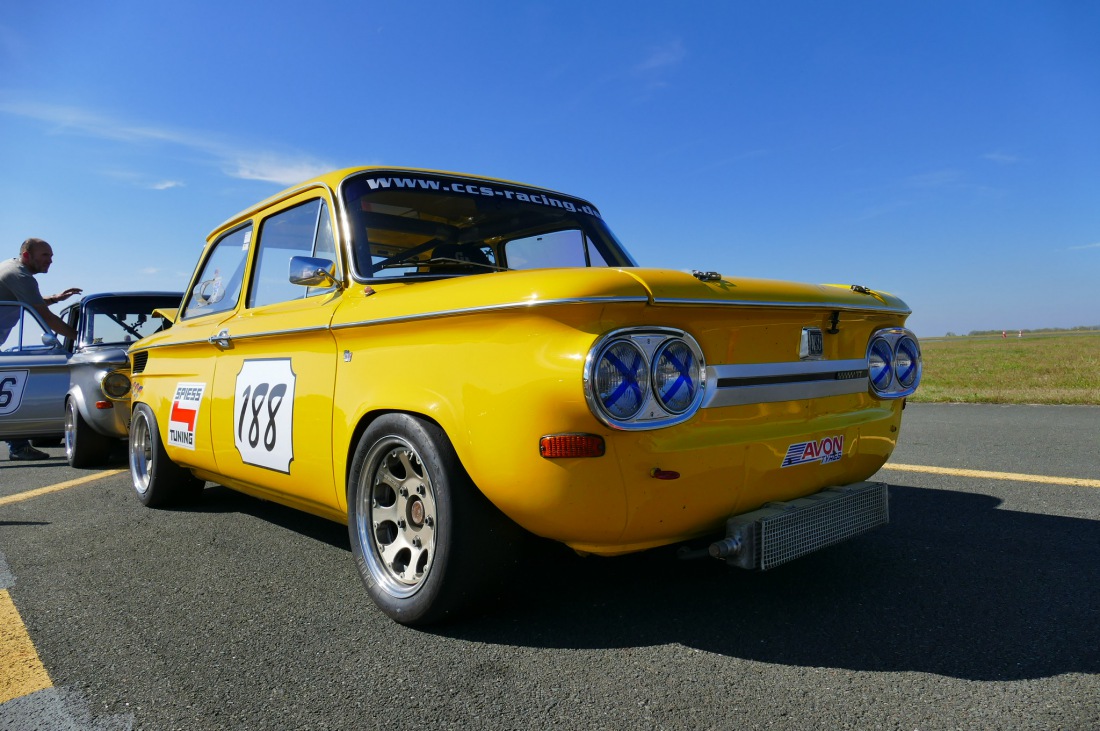 Foto: Martin Zehrer - NSU Prinz - Gelbes Monster! ;-)<br />
<br />
Flugplatz-Slalom des MSC-Sophiental. Bestes Wetter, top Teilnehmer, fairer Motorsport Nähe Bindlach! 