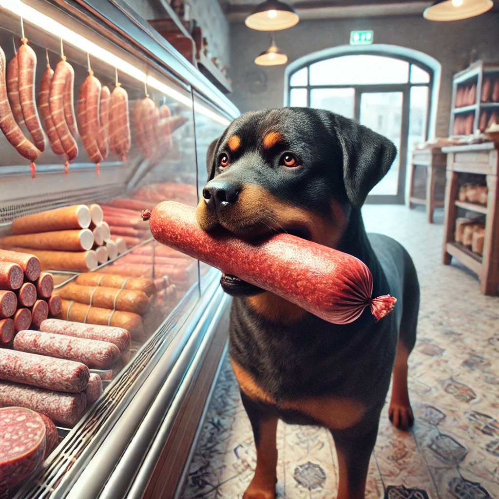 Foto: Martin Zehrer - Abend-Geschichte:<br />
Rocky der Dritte, ein cleverer Rottweiler mit einem Herz aus Gold, war in der Stadt als Held bekannt. Nur wenige Tage zuvor hatte er ein vierjähriges K 