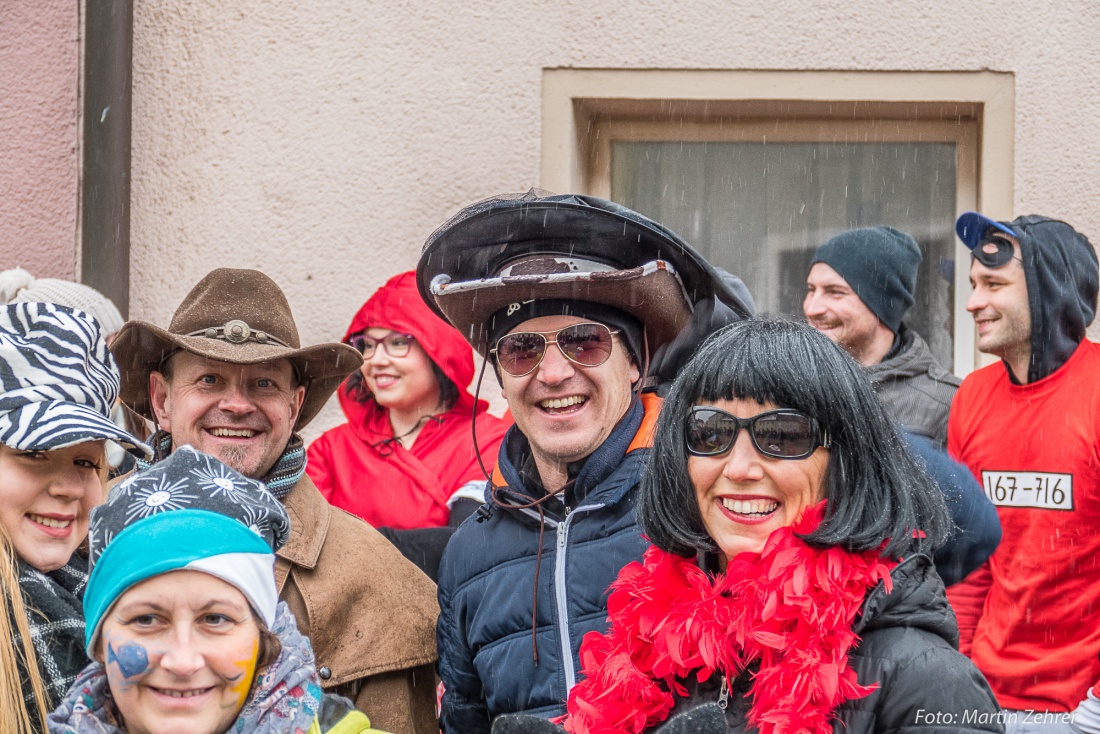 Foto: Martin Zehrer - Gaudi, Gaudi, Gaudi!!! Faschingszug des WCV durch Waldeck am 11. Februar 2018! 