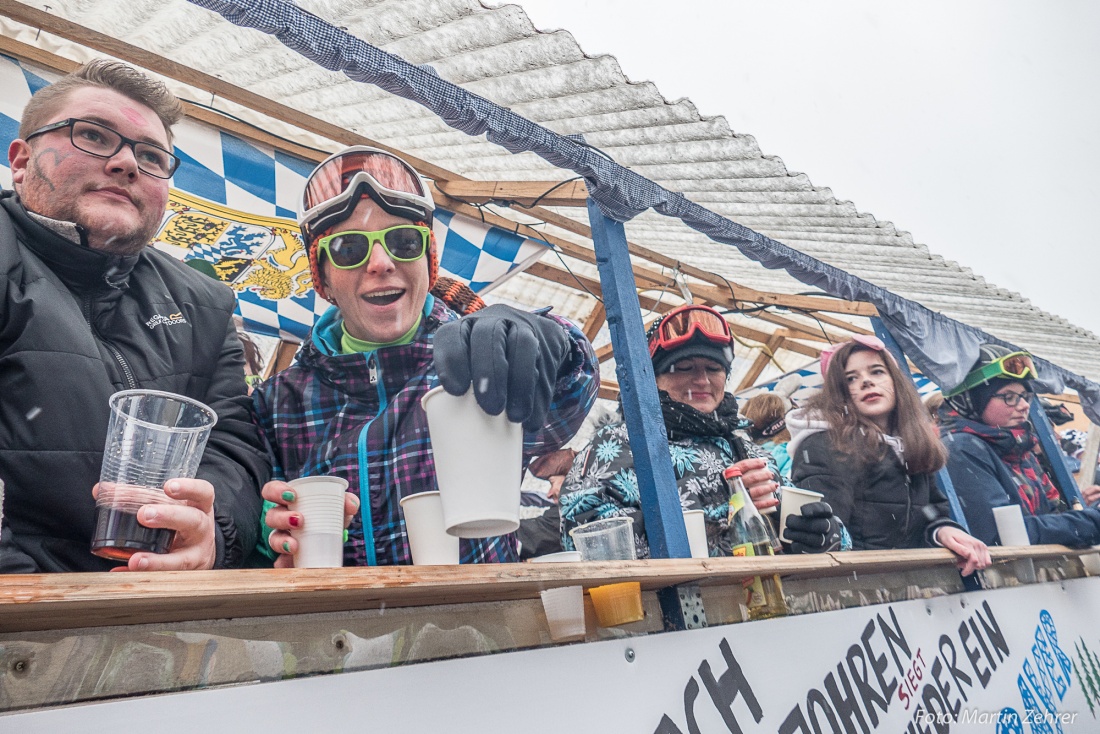 Foto: Martin Zehrer - Gaudi, Gaudi, Gaudi!!! Faschingszug des WCV durch Waldeck am 11. Februar 2018!  