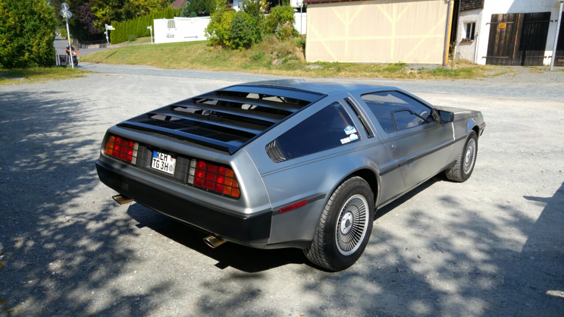 Foto: Martin Zehrer - DeLorean - gesehen in Fichtelberg am Automobilmuseum 