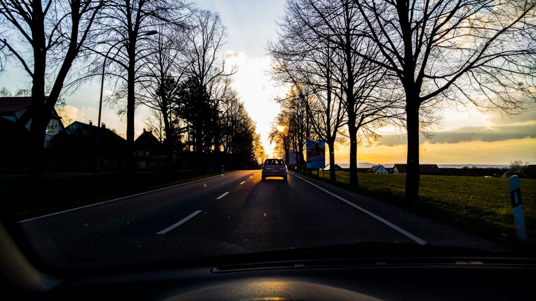 Foto: Martin Zehrer - Fahrt ins Licht ;-) 