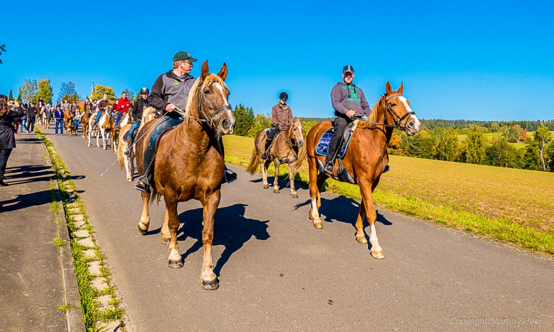 Foto: Martin Zehrer - Wendelinritt 2015 in Trevesen 