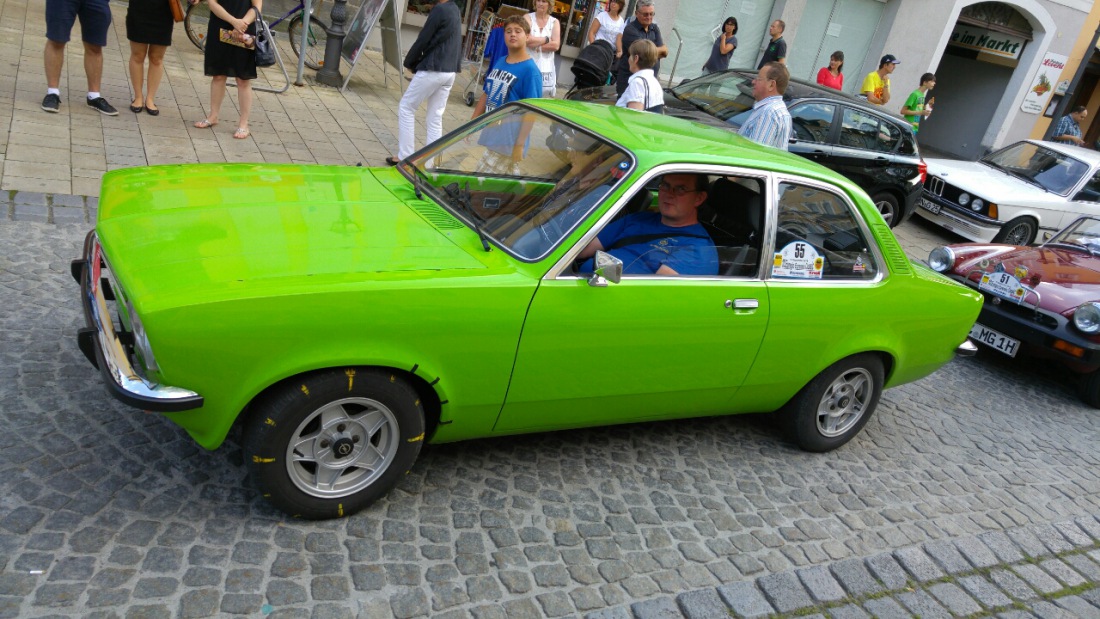 Foto: Martin Zehrer - Ein Opel Kadett auf der Oldtimer-Rundfahrt in Marktredwitz... 