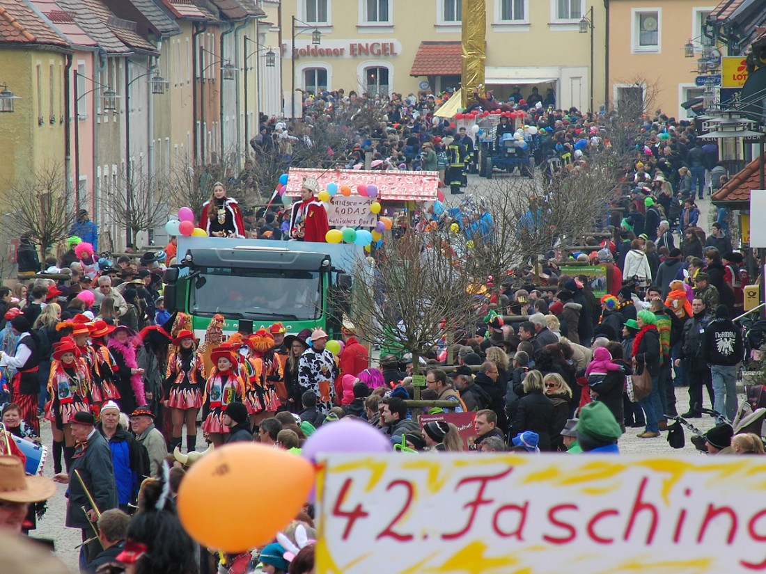 Foto: Martin Zehrer - 42. Faschingszug durch Waldeck am 2. März 2014 