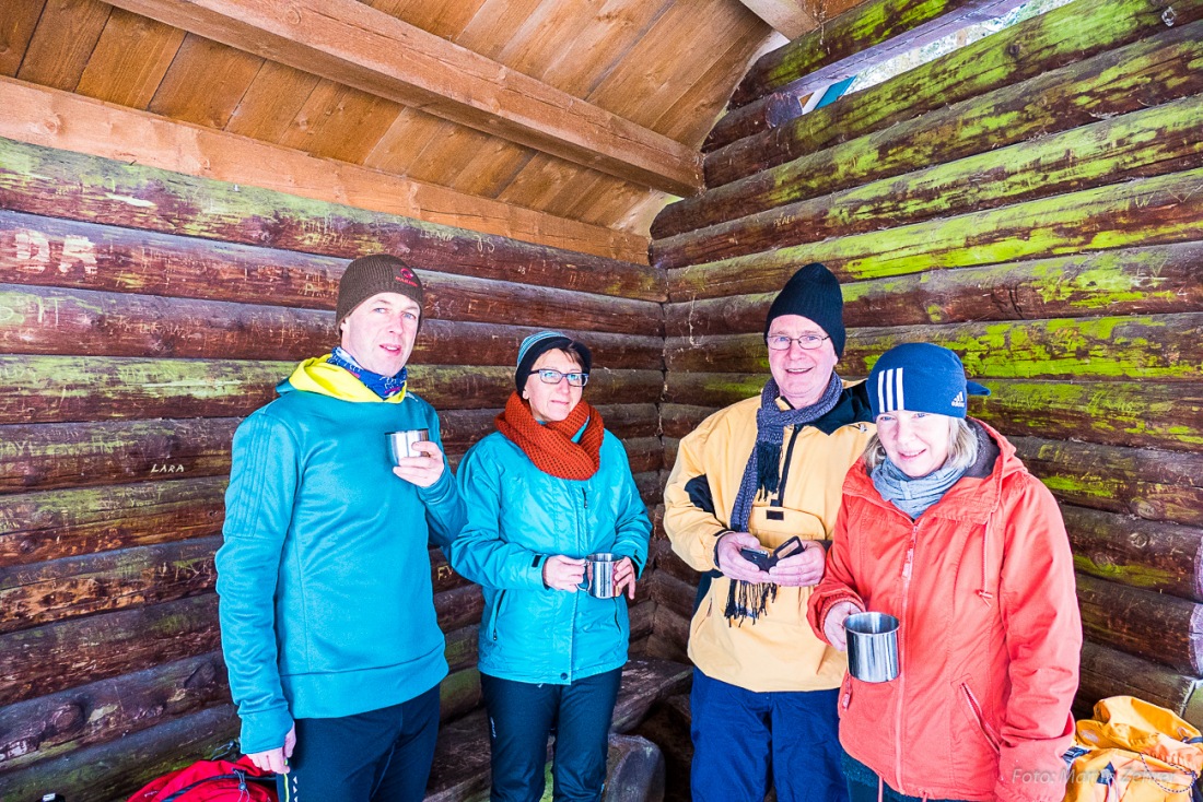 Foto: Martin Zehrer - Erwischt beim Lang-Laufen am Fichtelsee - Wunderbares Wetter und nette Menschen! Danke für den verstärkten Tee!? ;-) 