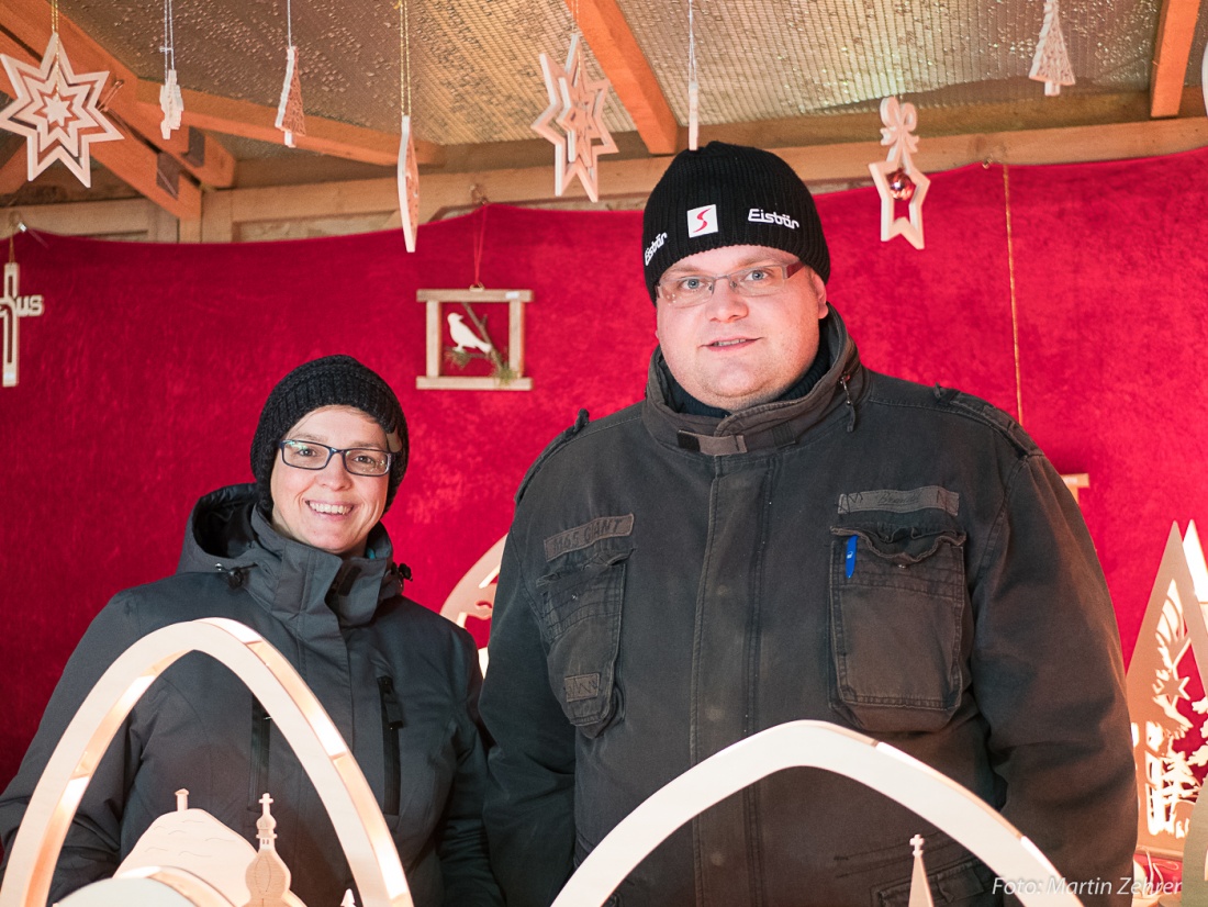 Foto: Martin Zehrer - Holzschmuck... Candle-Light-Shopping 2017 in Kemnath 