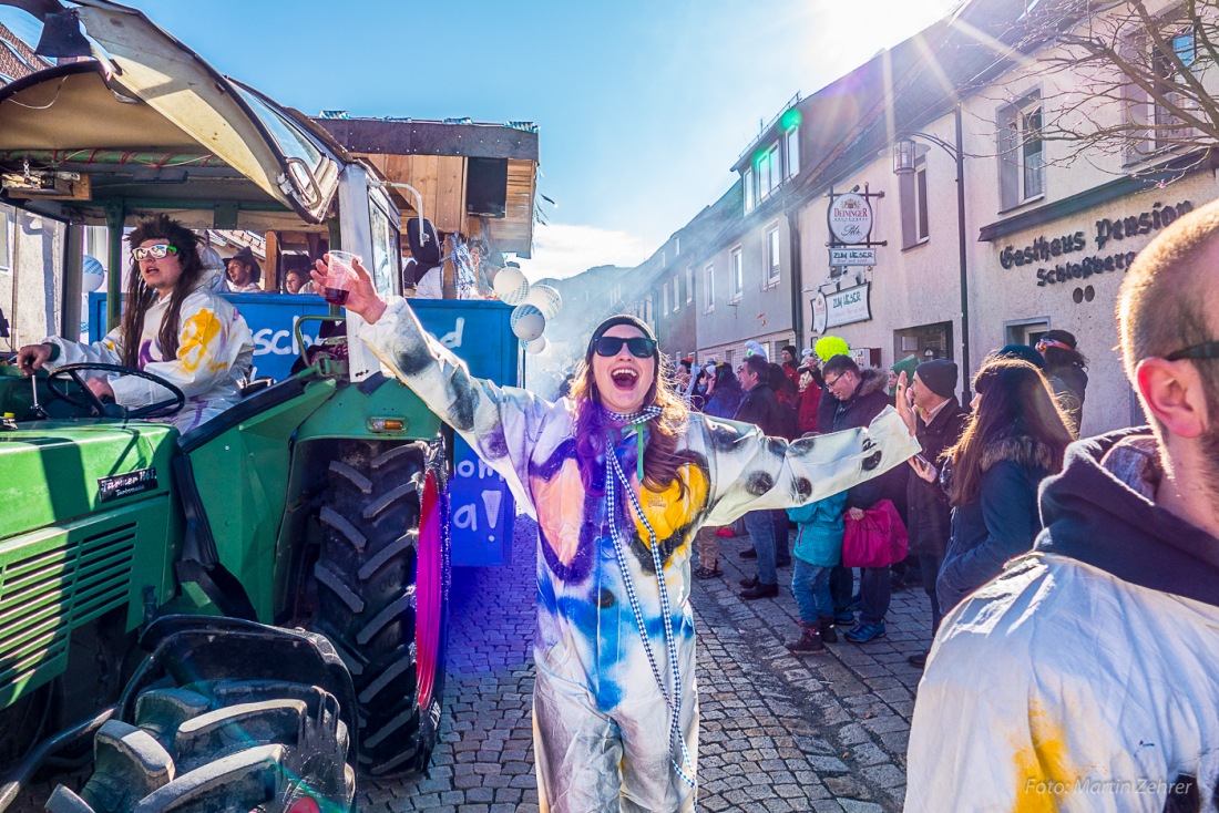 Foto: Martin Zehrer - Fasching in Waldeck 2017... viele Narren, lustiges Volk und Hammer-Wetter :-)<br />
 