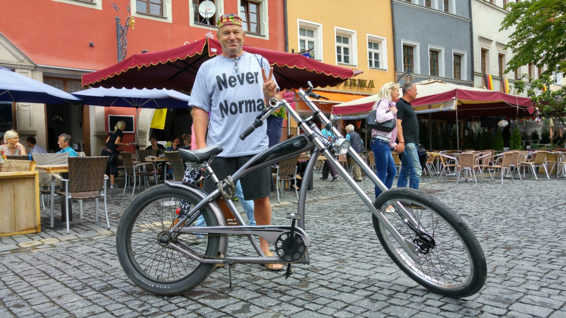 Foto: Martin Zehrer - Gesehen in Weiden...<br />
Herbie - never normal ist sein Moto 