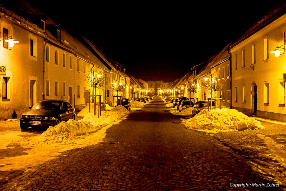 Foto: Martin Zehrer - Waldeck bei Nacht im Schnee. <br />
<br />
Dürfte vom 30. Januar 2014 um 23:40Uhr ;-) 