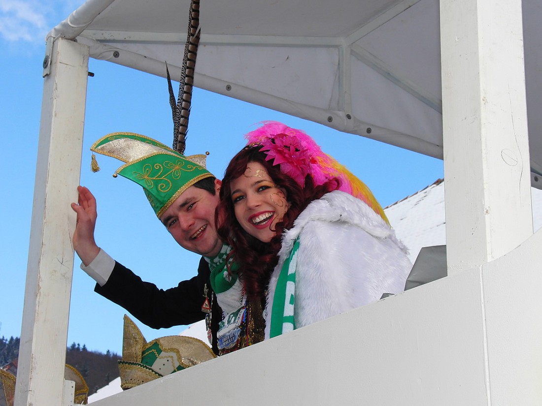 Foto: Martin Zehrer - Fasching in Waldeck 2013 - Prinzenpaar 