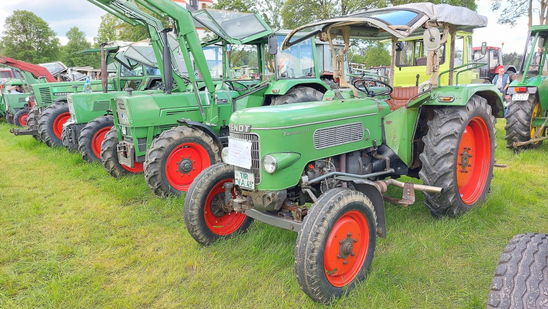 Foto: Martin Zehrer - Fendt Oldtimer-Schlepper auf dem Bulldog-Treffen an der Kappl.  