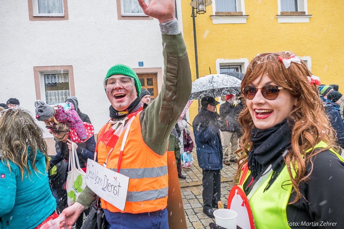 Foto: Martin Zehrer - Gaudi, Gaudi, Gaudi!!! Faschingszug des WCV durch Waldeck am 11. Februar 2018!  