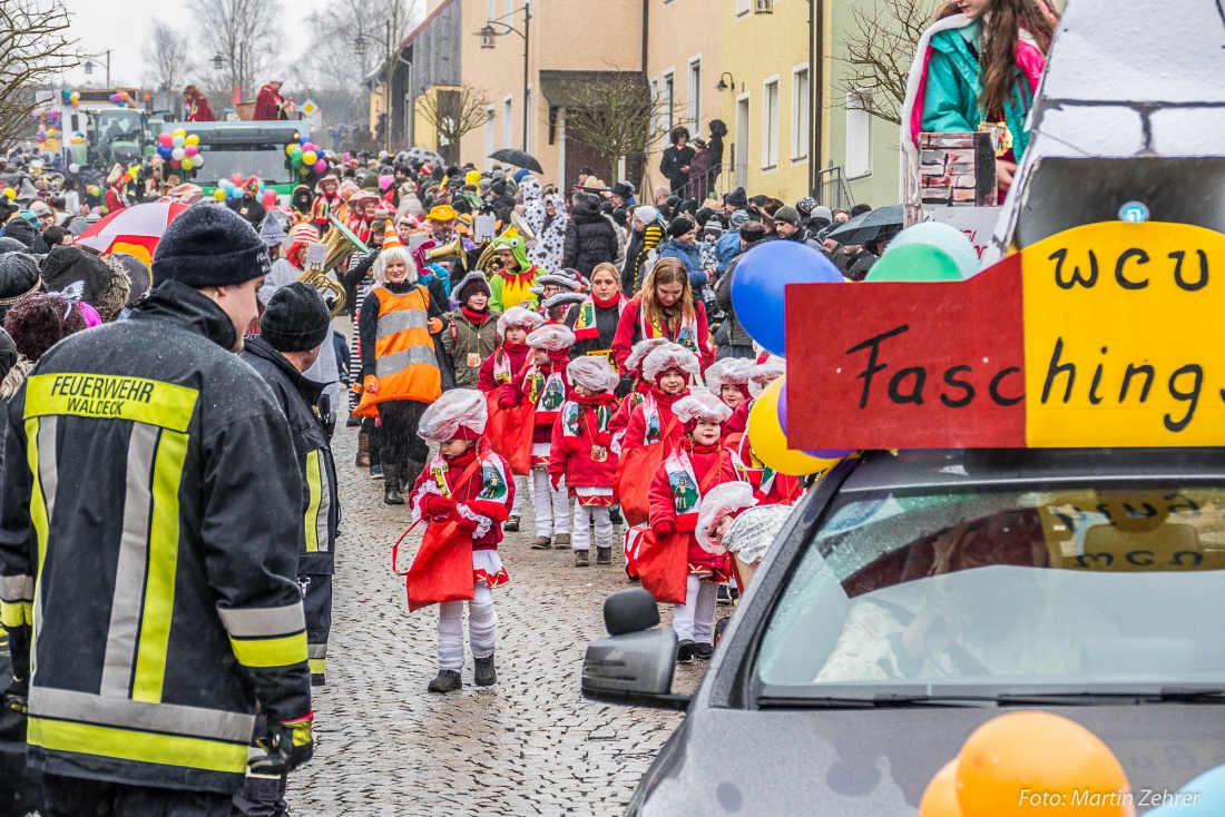 Foto: Martin Zehrer - Gaudi, Gaudi, Gaudi!!! Faschingszug des WCV durch Waldeck am 11. Februar 2018! 